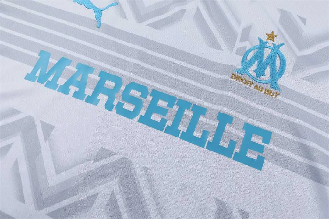 22-23 Marseille vest training suit kit dark blue white1684405084000 20