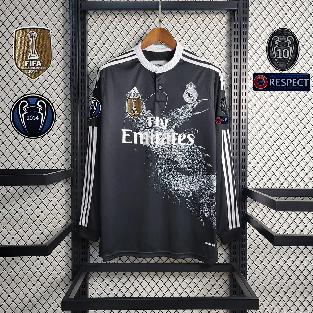 14-15 Real Madrid third away long sleeve 19