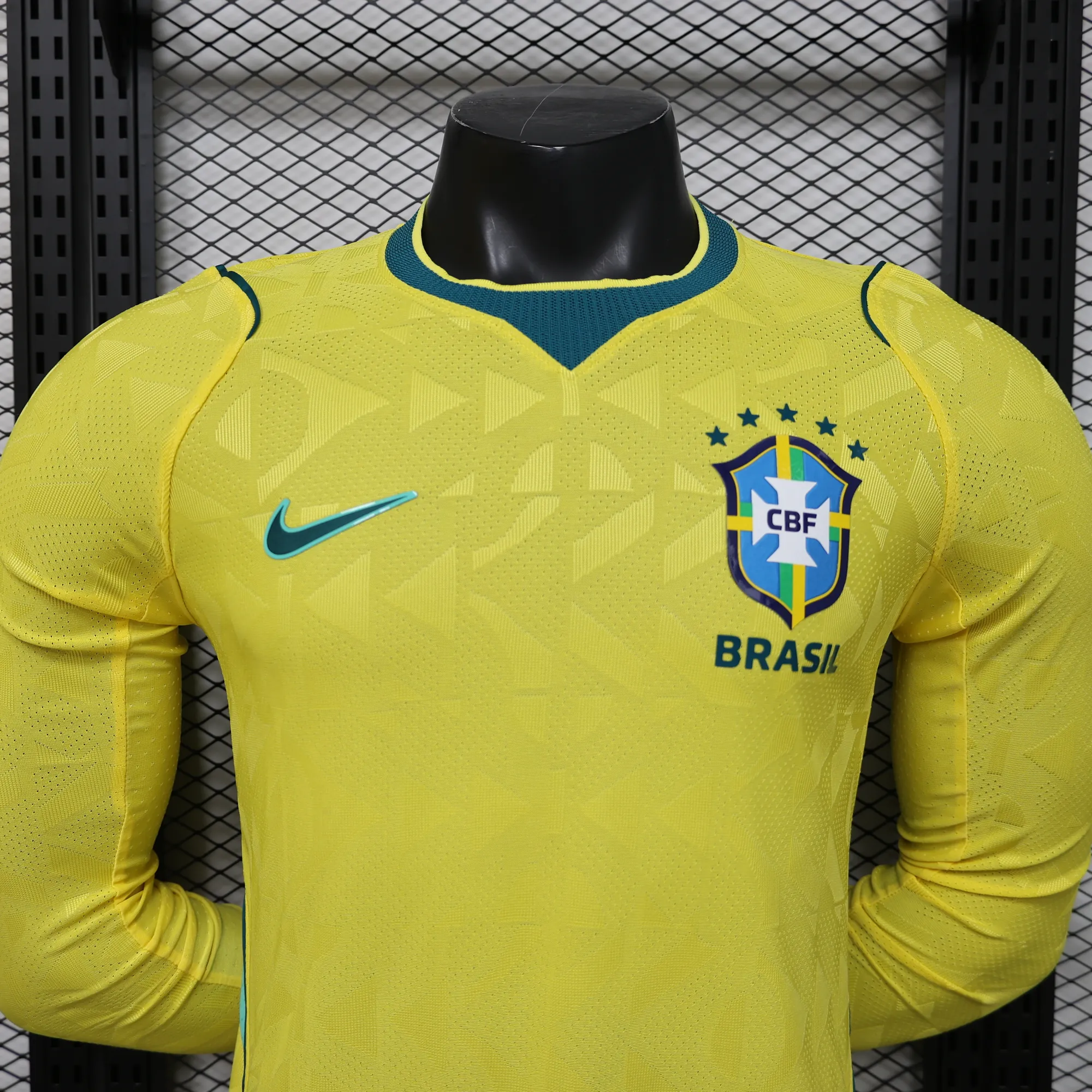 2026 World Cup Brazil Home Kit Player Version Football Long Sleeve Shirt AAAAJersey Supply Yupoo 7