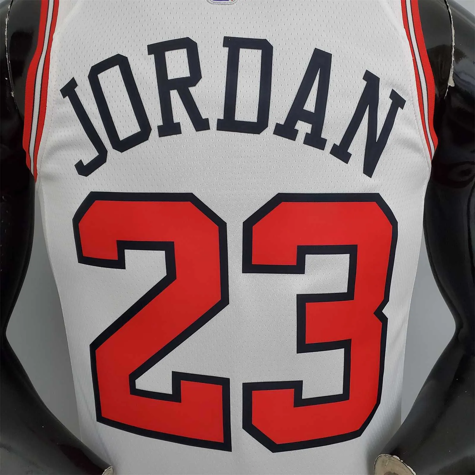 75th Anniversary Jordan #23 Bulls White 5