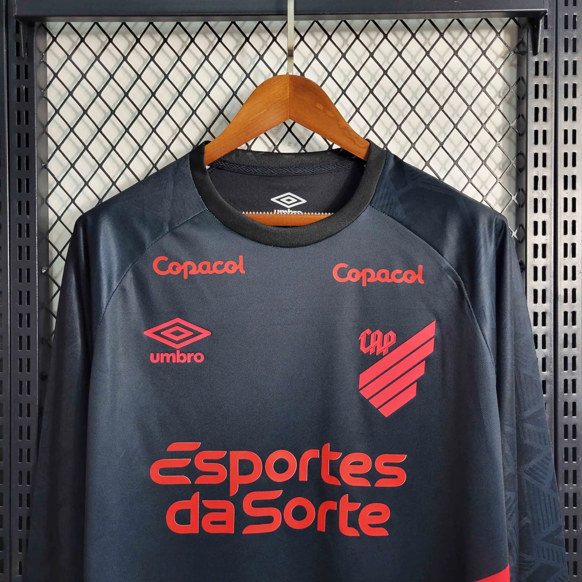 23-24 Long Sleeve Athletico Paranaense Away S-4XL 4