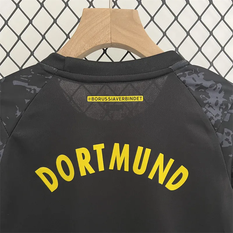 23-24 Dortmund away kid kit Best Soccer Jersey 4