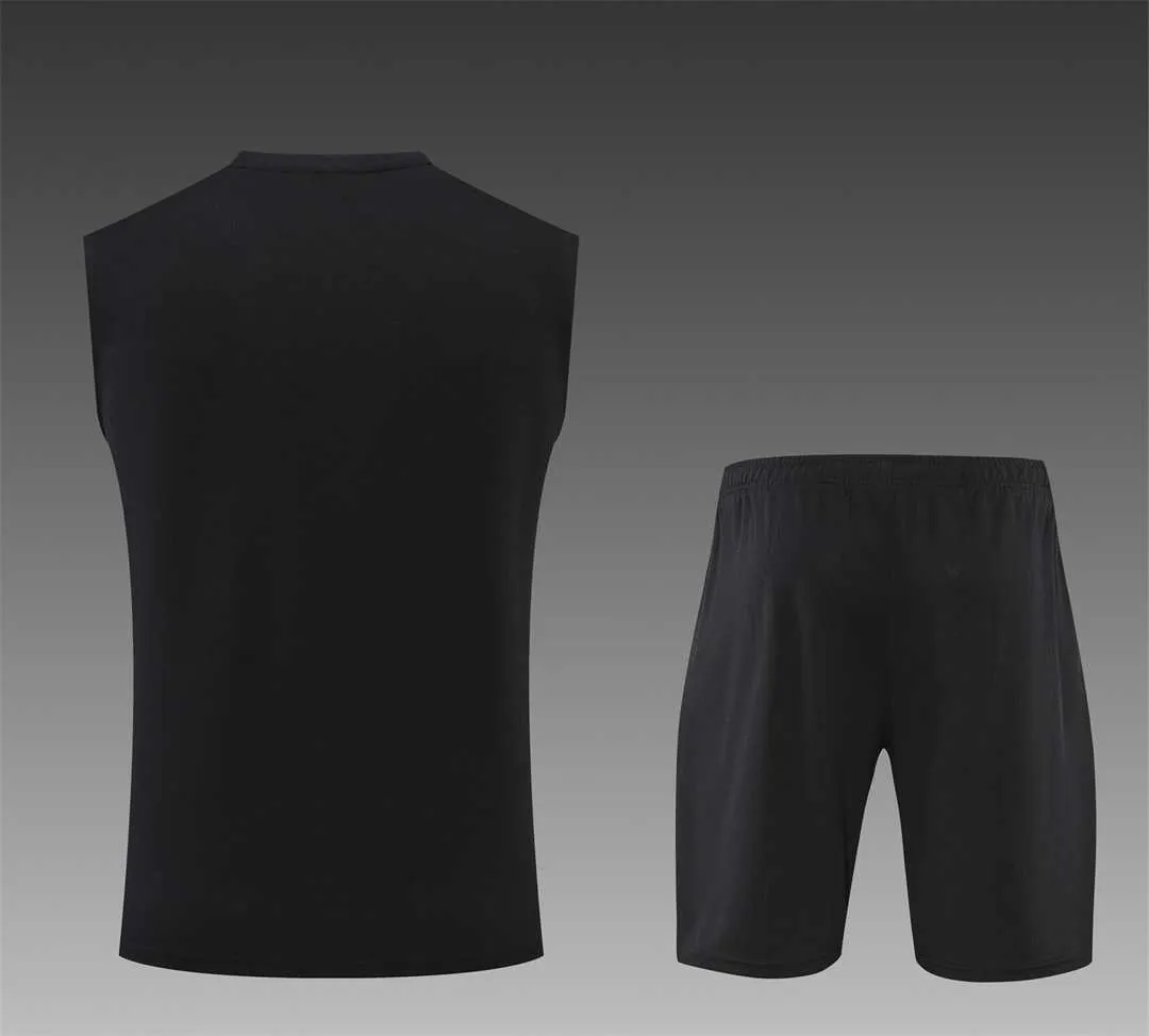 22-23 Manchester United vest training suit kit Black 15
