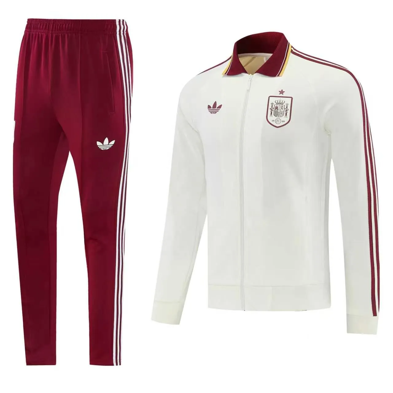 2026 Spain Mens Kit Full Zipper Jacket Football Tracksuit Yupoo 4 2