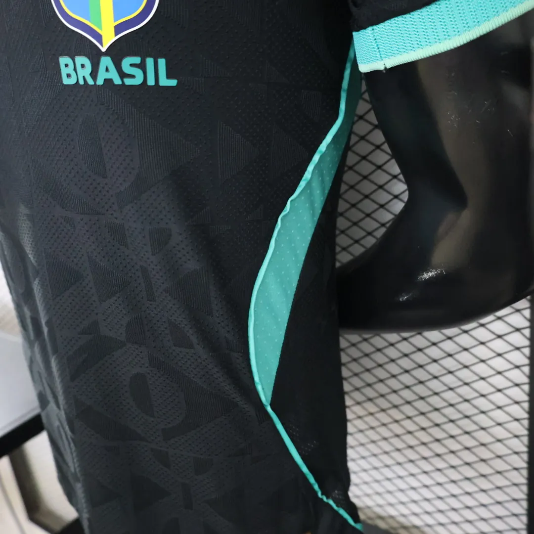 2026 Brazil Mens Special Edition Player Version Football Black Shirt AAAAJersey Supply Yupoo 7 3