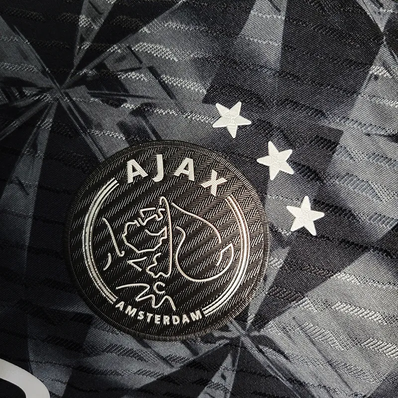 23-24 Ajax Black Player Version Size S-XXL Soccer Jersey 1