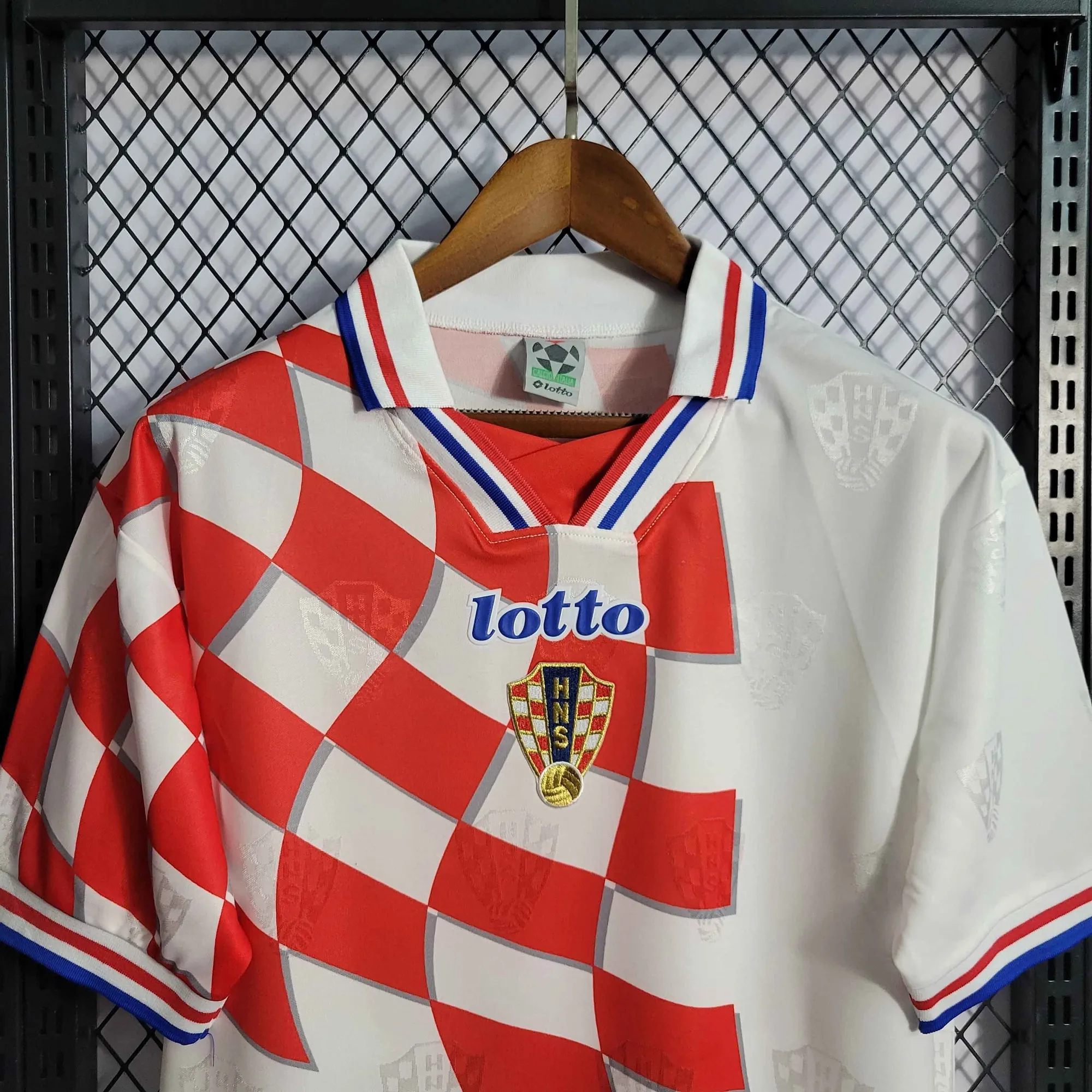1998 Croatia Home Retro Kit Jersey Supplier Yupoo 6