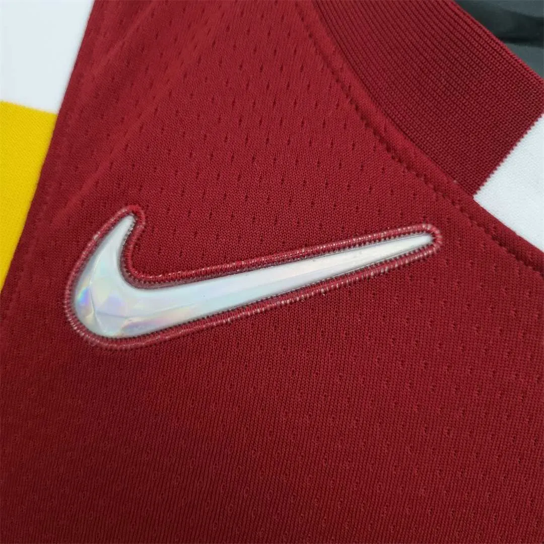 2022 Cleveland Cavaliers JAMES#23 Urban Edition Red NBA Jersey 4