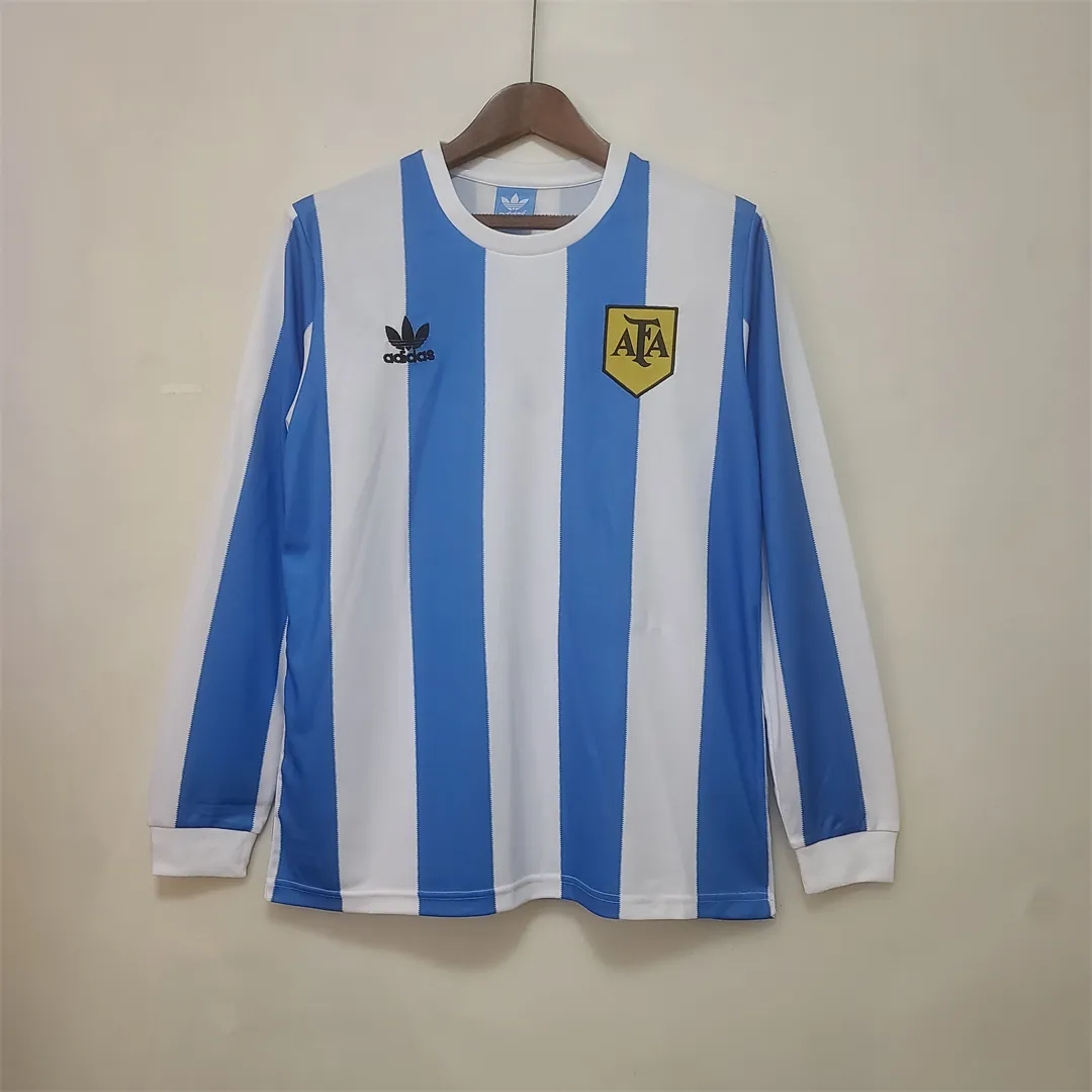 1978 Argentina home long sleeve 7
