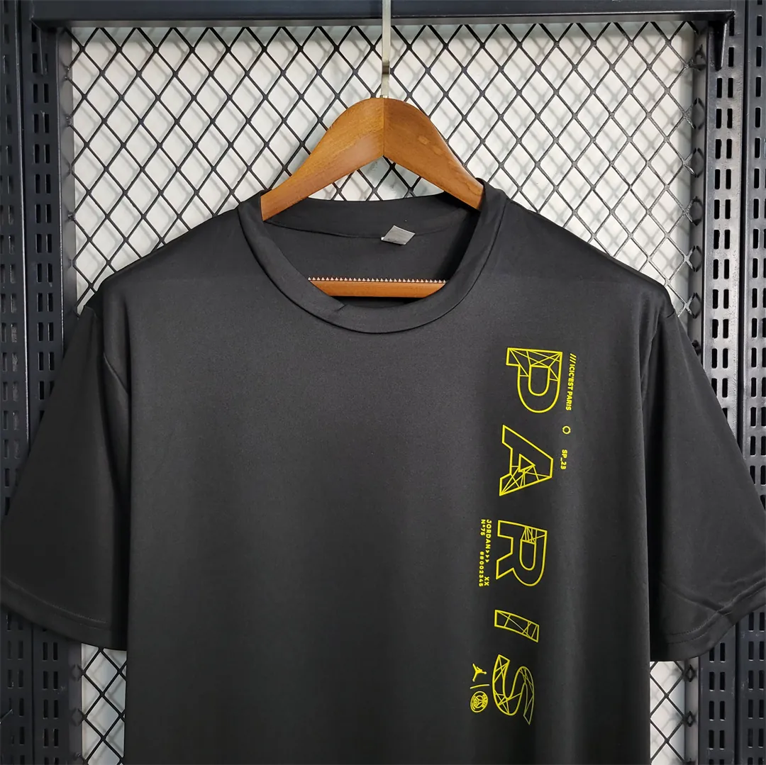 23-24 PSG black training suit 5