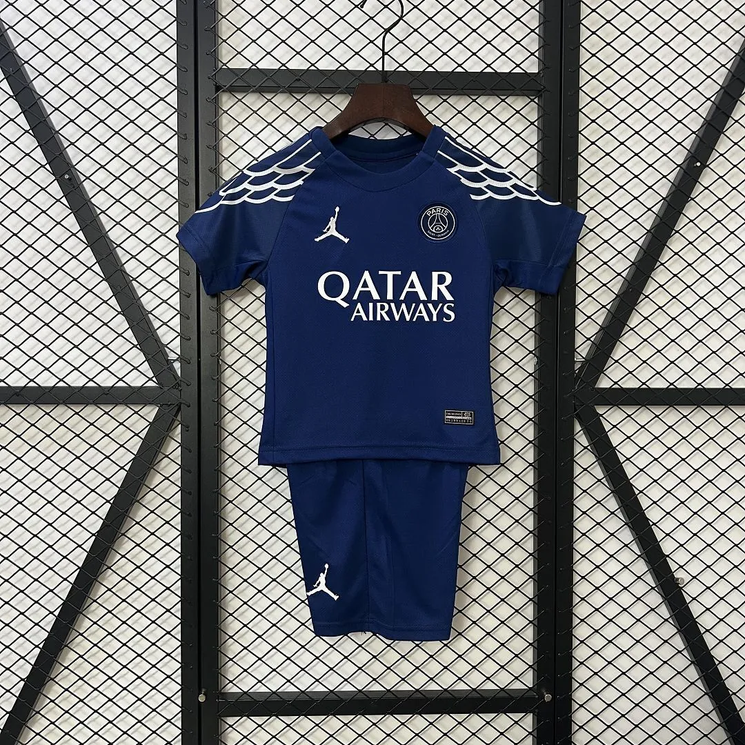 24-25 PSG Fourth Kid Kits Youth Apparels AAAAJersey Supplier Yupoo 6