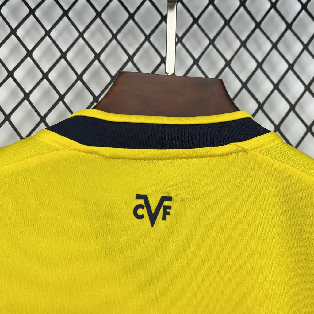 26-27 Villarreal Mens Home Kit Football T-Shirt AAAAJersey Supply Yupoo 10 3
