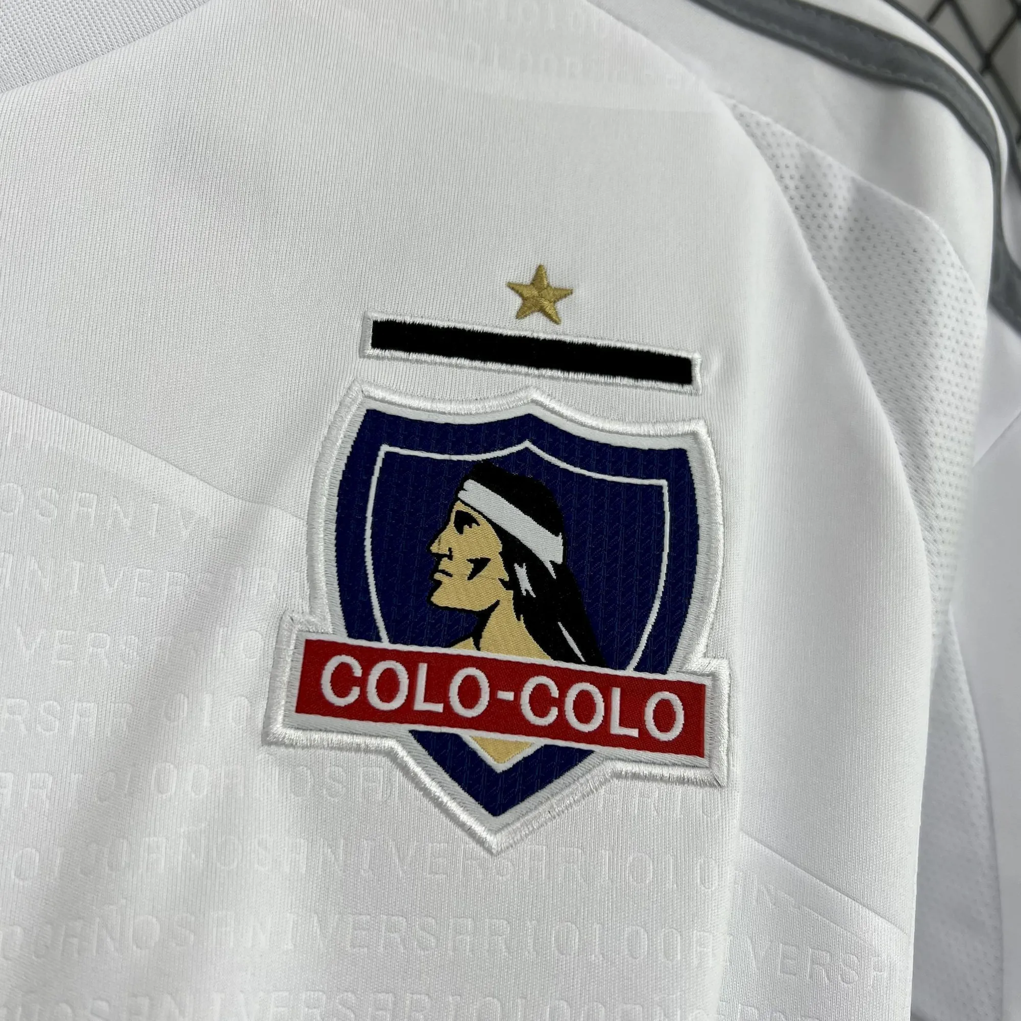 25-26 Colo Colo Home Shirt Football Apparels Soccer AAAAJersey Yupoo 1
