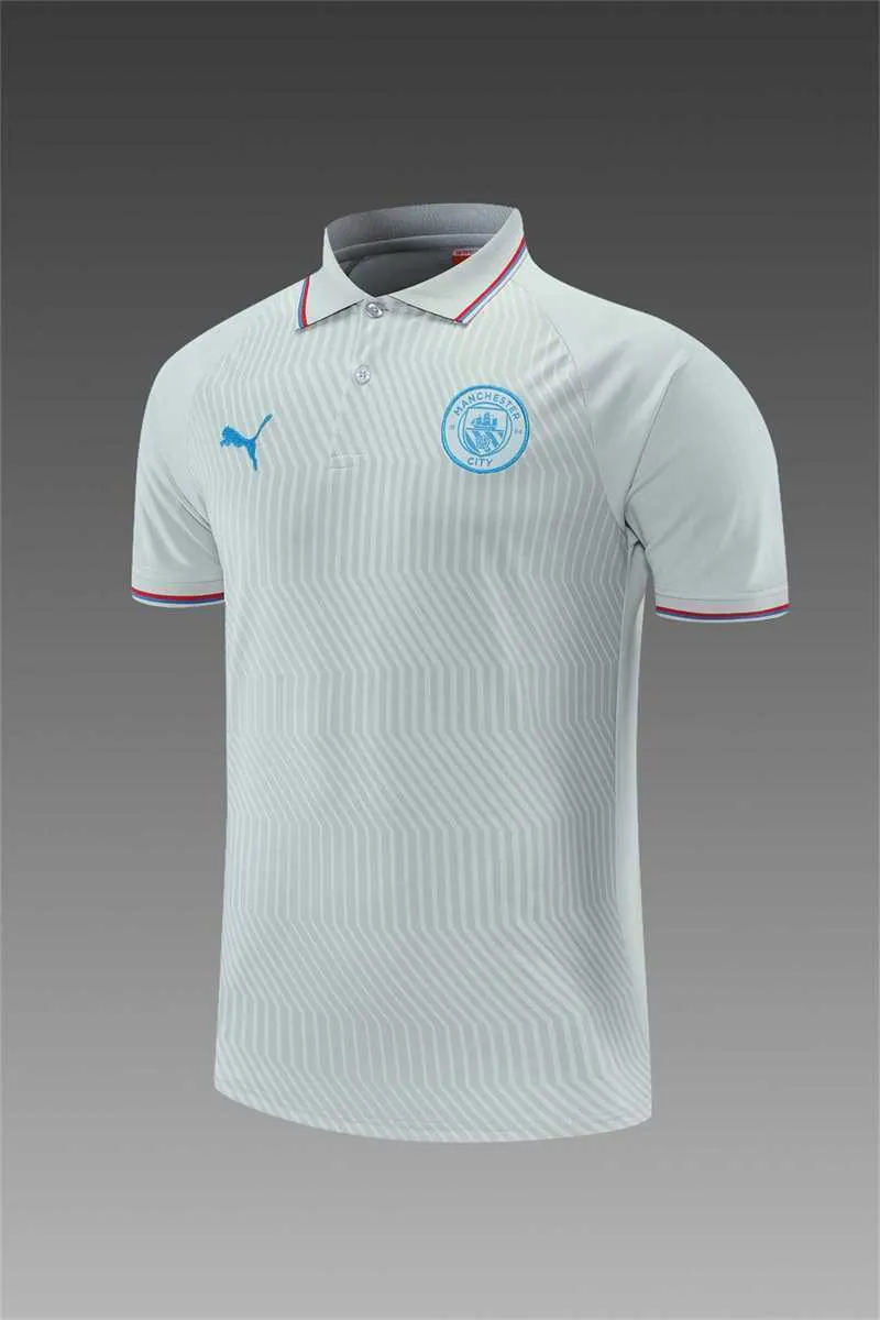 Manchester City Polo grey stripes 8