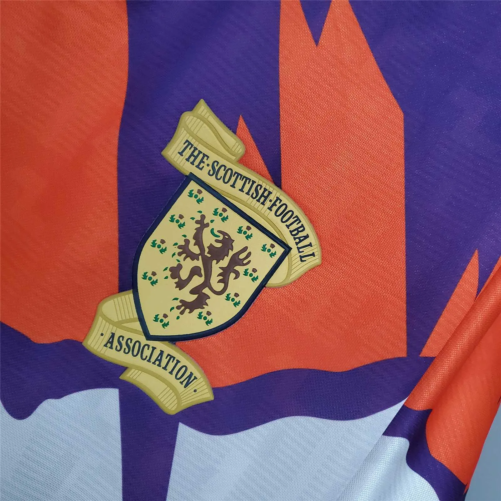 91-93 Scotland away soccer jersey 4