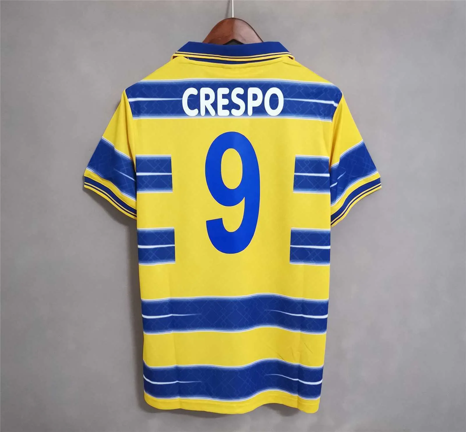 98-99 Parma third away yellowblue Cheap Football Kit 4