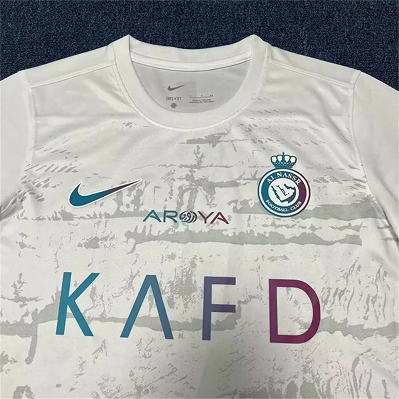 23-24 Al-Nassr third away white jersey Best Soccer Jersey 11