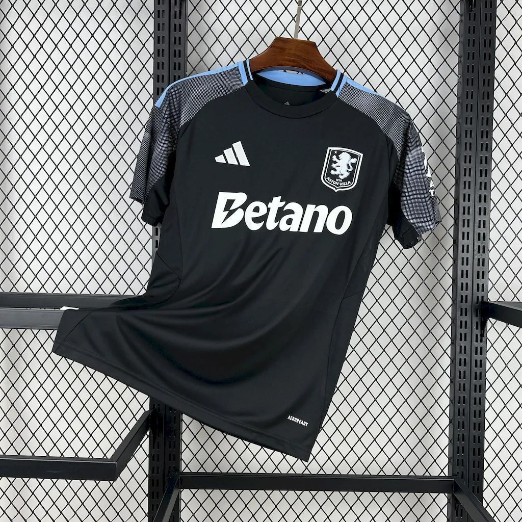 25-26 Aston Villa Away T-Shirt Football Apparels Soccer AAAAJersey Yupoo 6