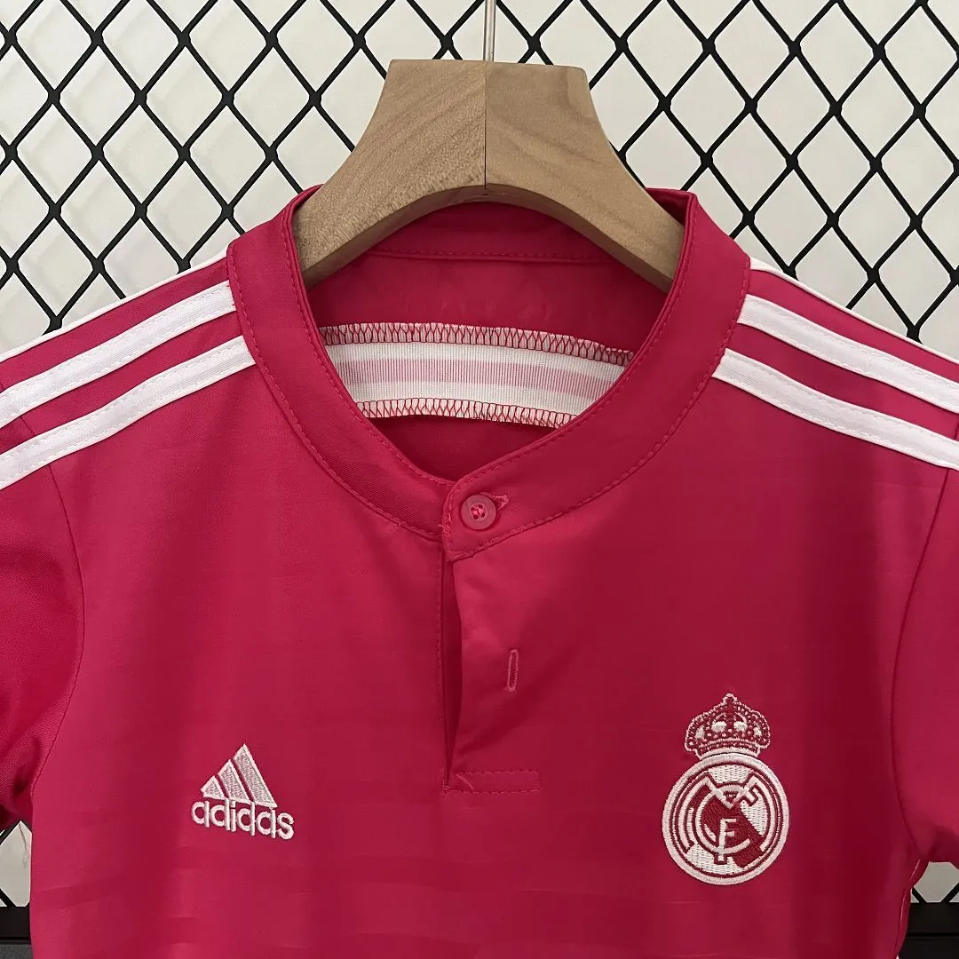 14-15 Real Madrid Away Retro Kids Kits Vintage Children Sets Football Jerseys Yupoo 1