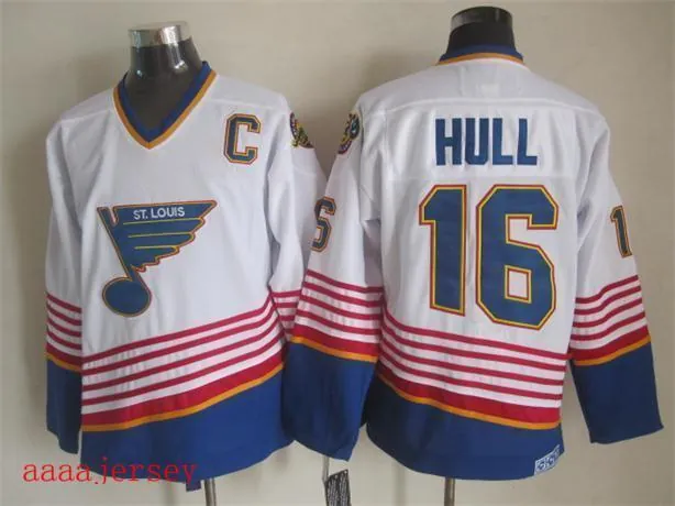 St. Louis Blues retro ice hockey jersey M-3XL 圣路易蓝调队复古冰球服 4