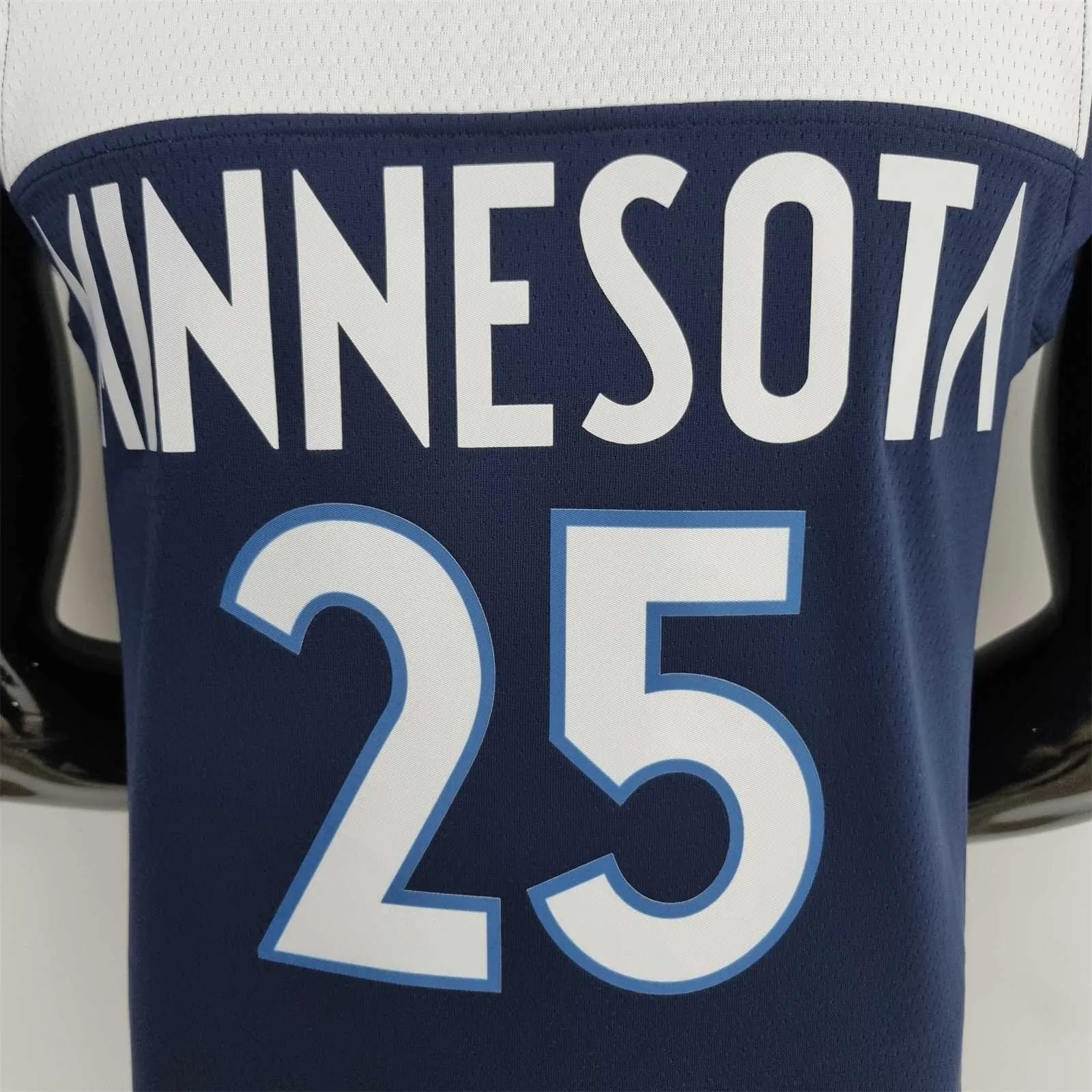 75th Anniversary Minnesota Timberwolves Rose #25 Royal Blue NBA Jersey 3