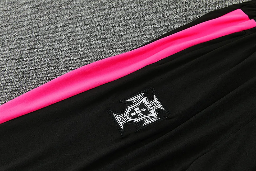 2026 Portugal Mens Kit Football Black Training Long Sleeve Suit Yupoo 9 4