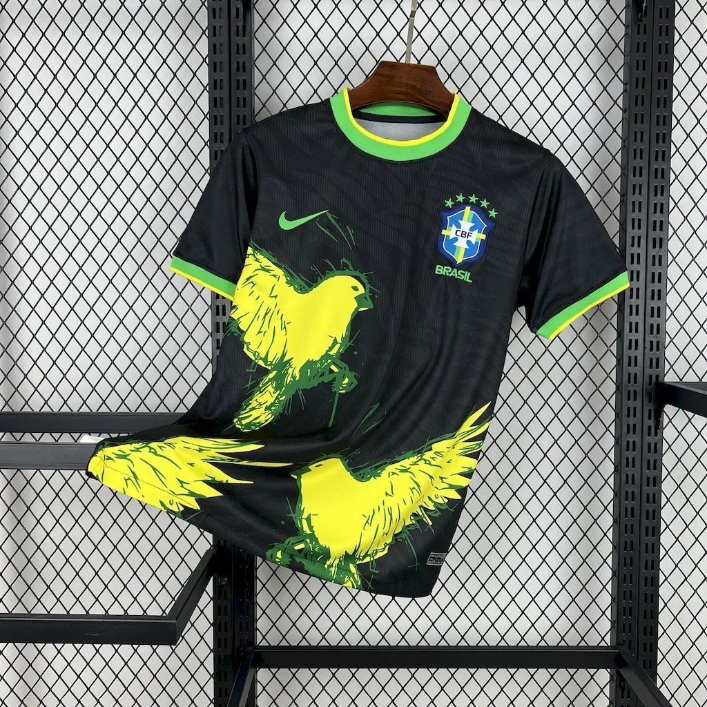 2025 Brazi Dove of Peace Black Special Edition Shirt Soccer Uniform AAAAJersey Supply Yupoo 5