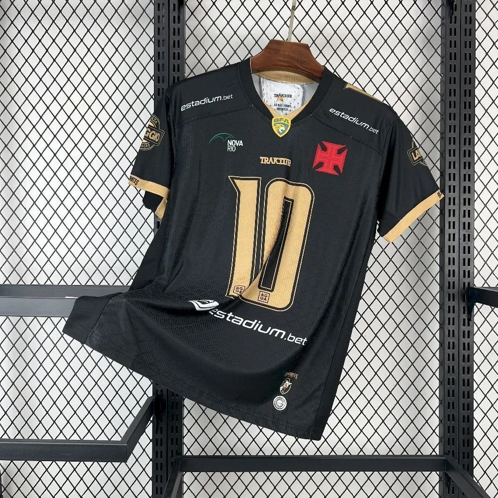 25-26 Vasco Da Gama Almirantes 10 Soccer T-Shirt AAAAJersey Yupoo 5