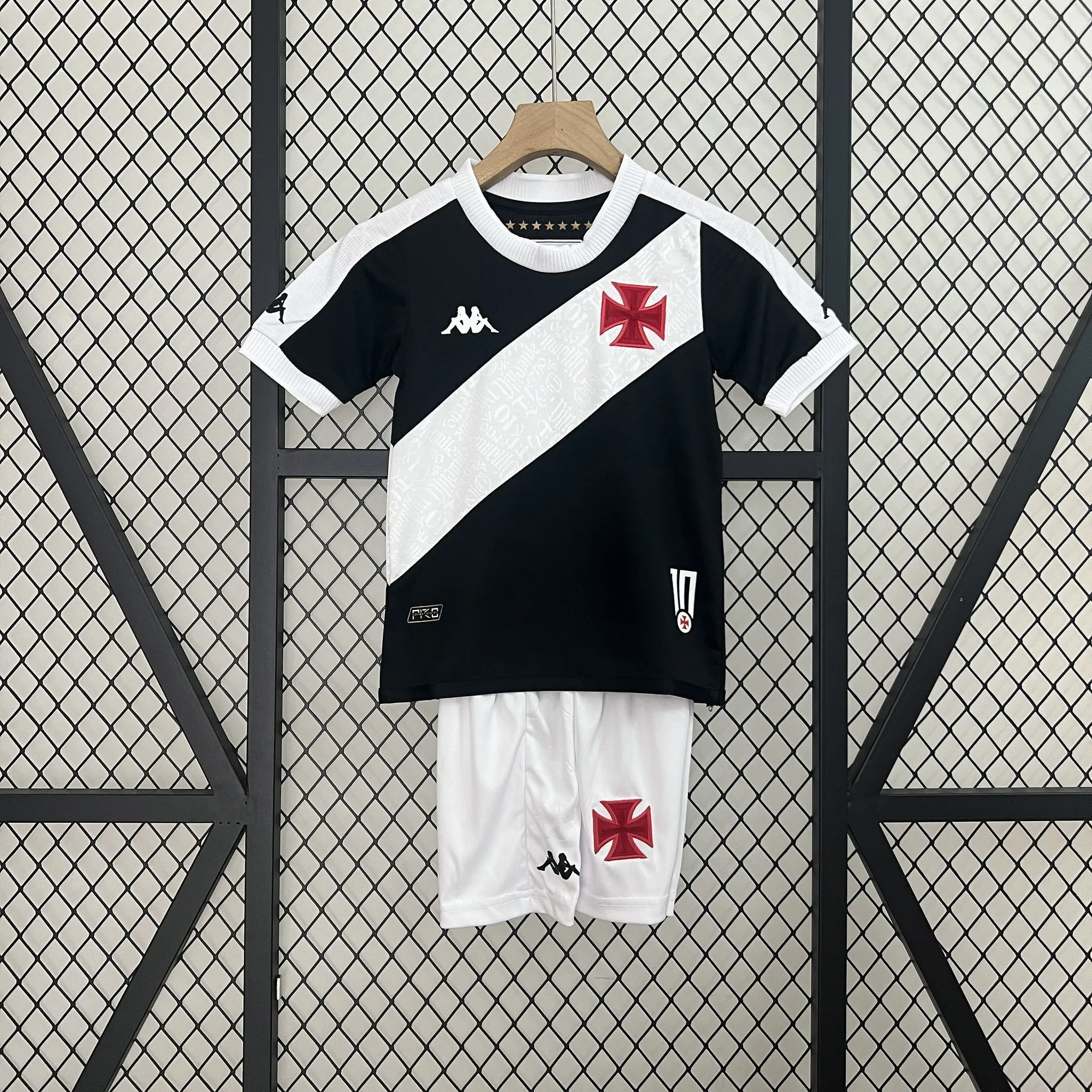 24-25 Vasco da Gama Home Kid Kits Youth Apparels Sport AAAAJersey Yupoo 10