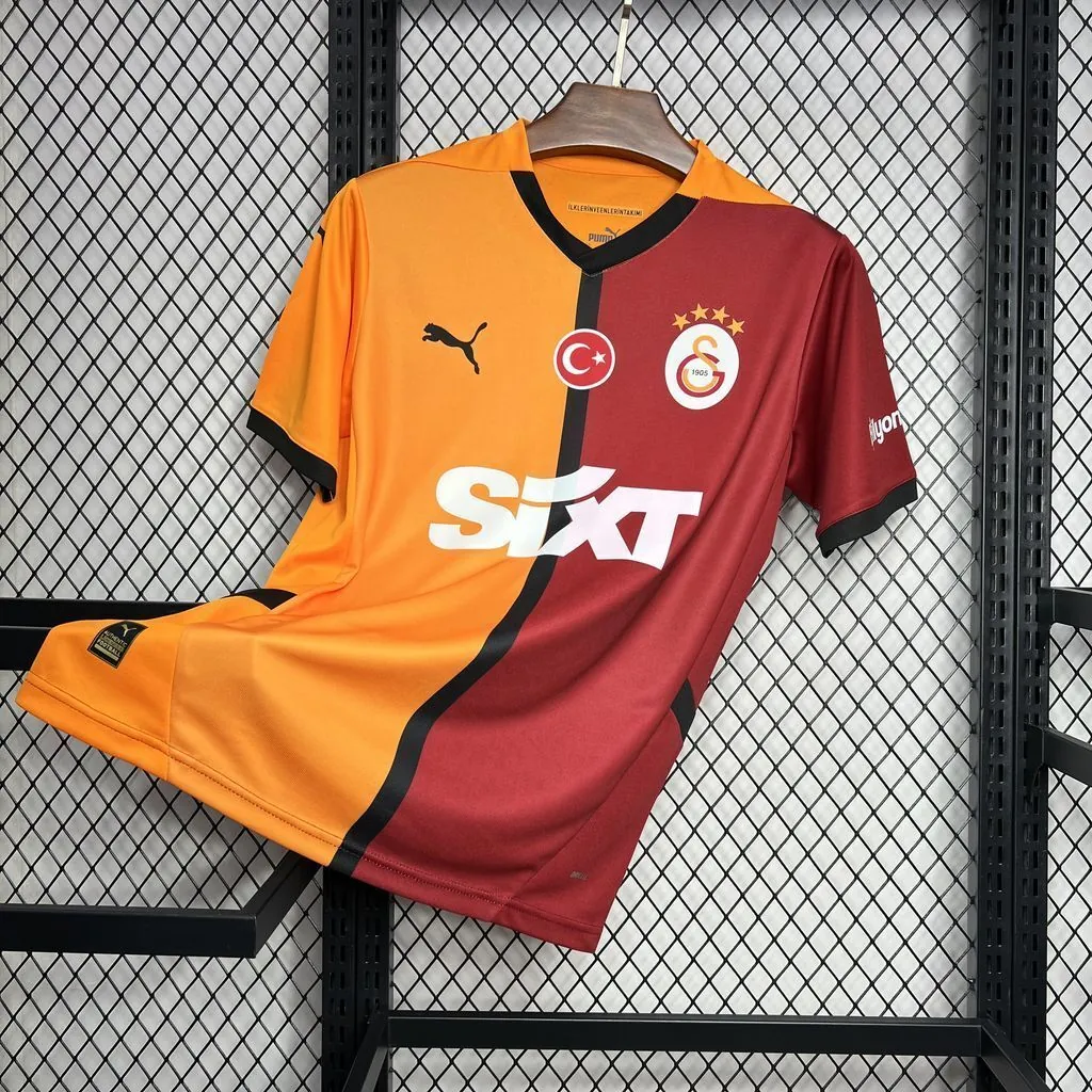 24-25 Galatasaray Home Kit Football Uniforms Sport AAAAJersey Yupoo 4