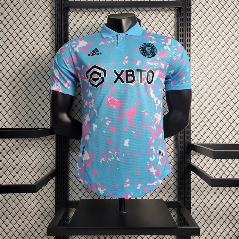 23-24 Player Edition Inter Miami Training Jersey Blue S-XXL 10