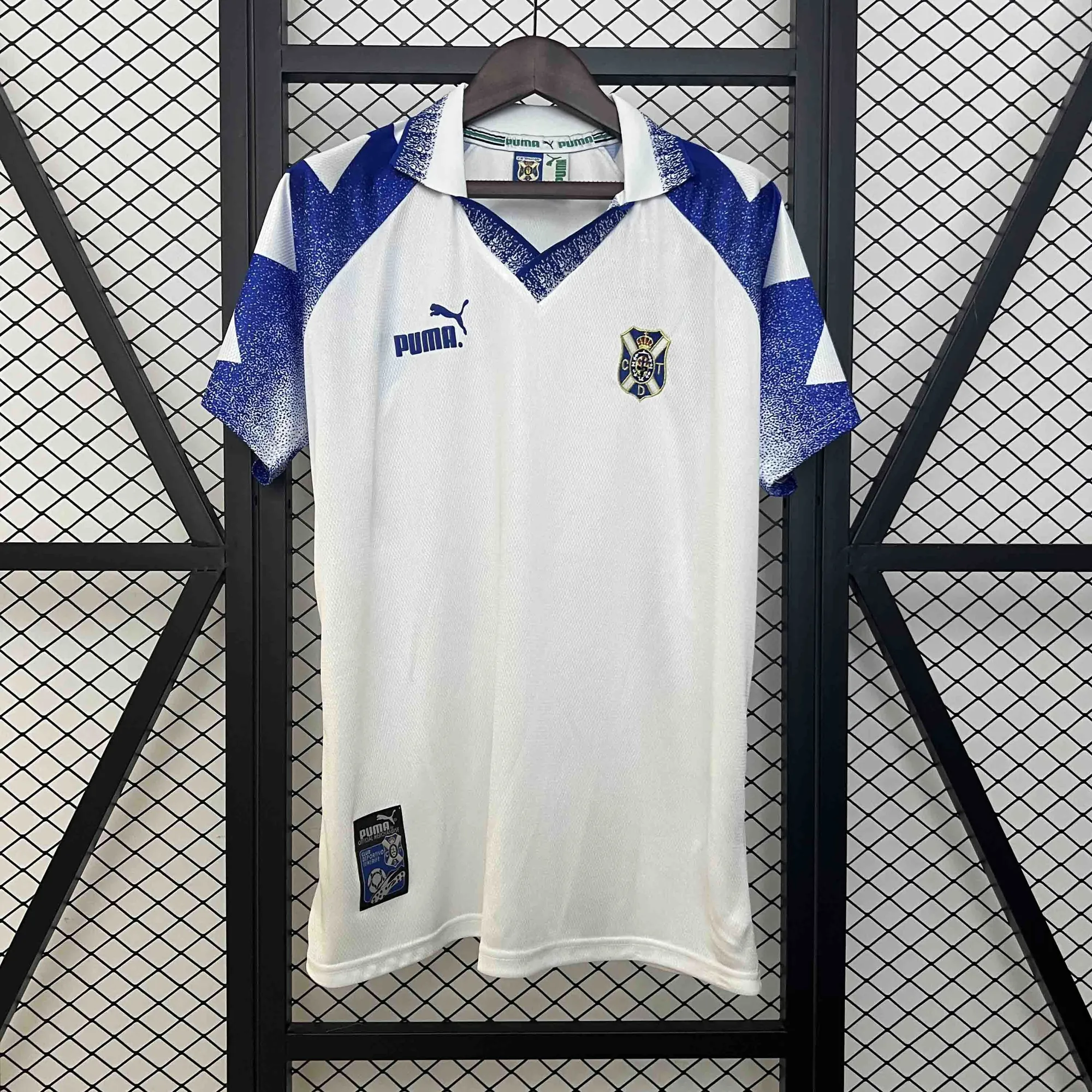 97-98 Tenerife Home Retro Kit Vintage Shirt AAAAJersey Supplier Yupoo 6