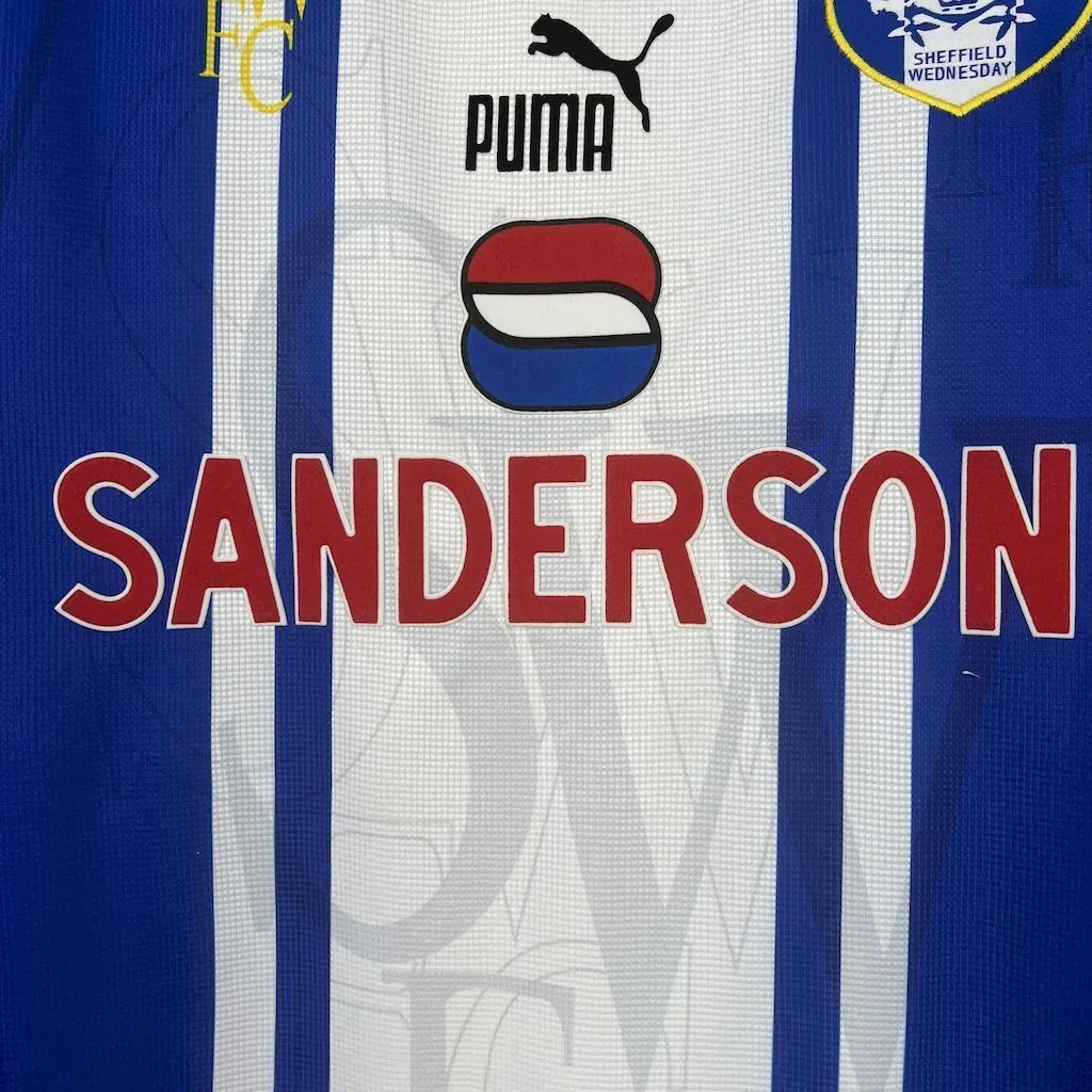 97-98 Sheffield Wednesday Retro Kit Vintage Shirt AAAAJersey Supply Yupoo 5