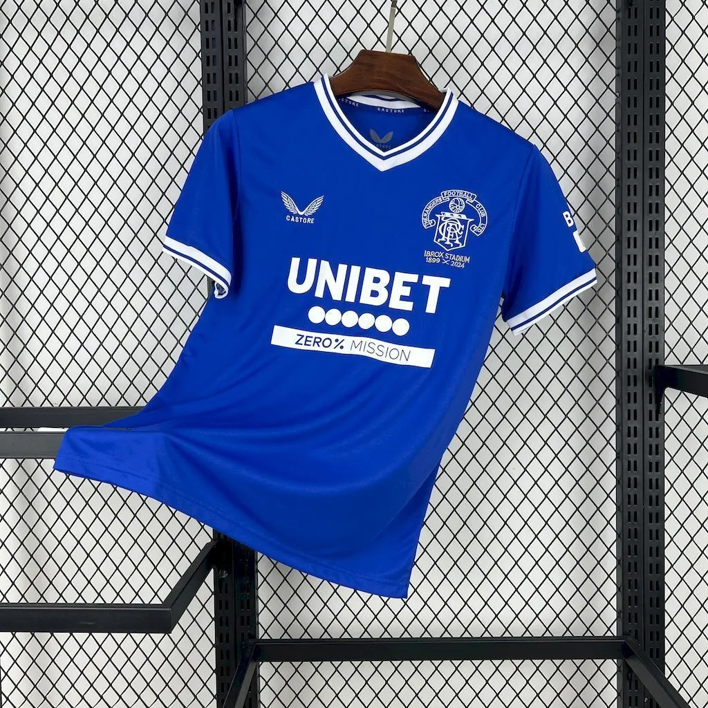 24-25 Rangers 125th Anniversary Shirt Football Uniform AAAAJersey Yupoo 6