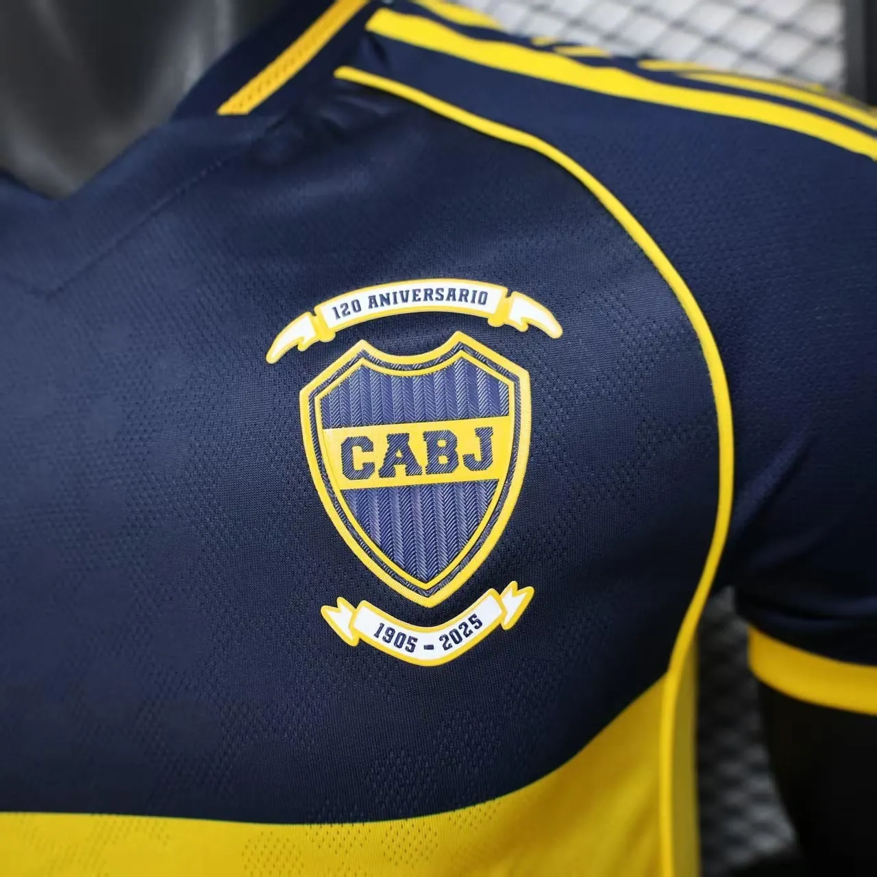 25-26 Boca Junior Home 120th Anniversary Kit Player Version Shirt AAAAJersey Yupoo 4