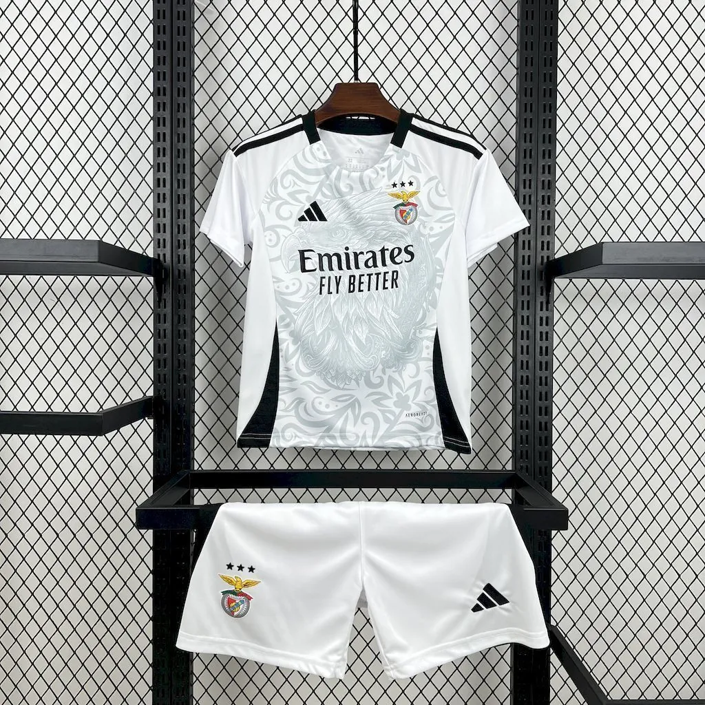 24-25 Benfica Fourth Concept Kid Kit Youth Apparels Soccer AAAAJersey Yupoo 8