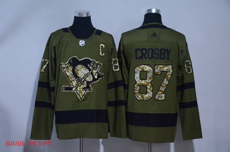 Pittsburgh Penguins ice hockey jersey M-3XL 匹兹堡企鹅冰球服 3