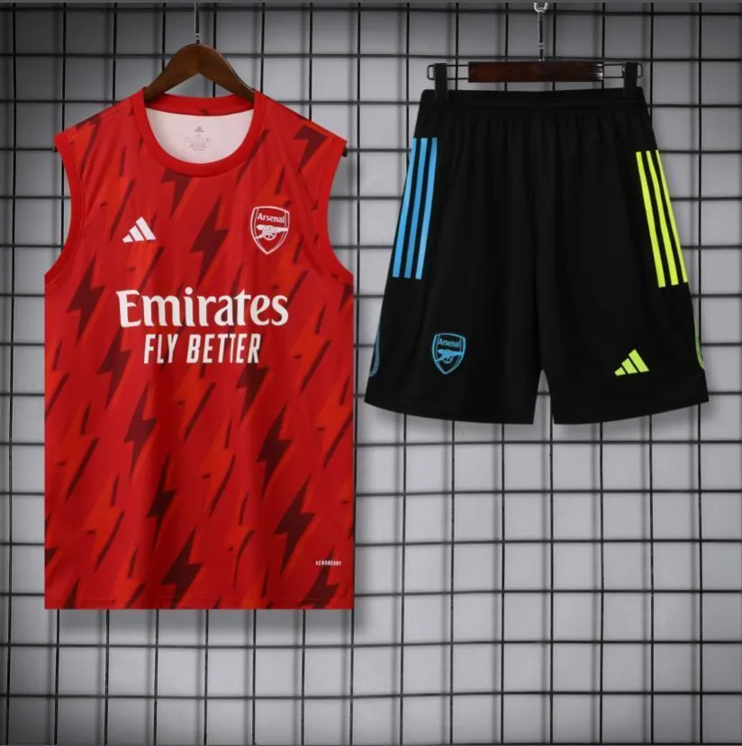 23-24 Arsenal Training Vest Kit S-XXL Soccer Jerseys 3