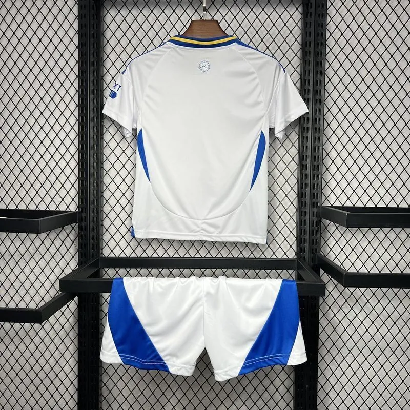 24-25 Leeds United Home Kid Kits Youth Apparels Sport AAAAJersey Yupoo 7
