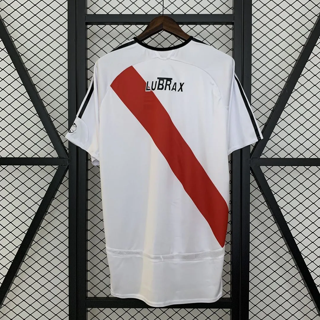 06-07 River Plate Home Retro Kit Vintage Shirt AAAAJersey Dropship Yupoo 4