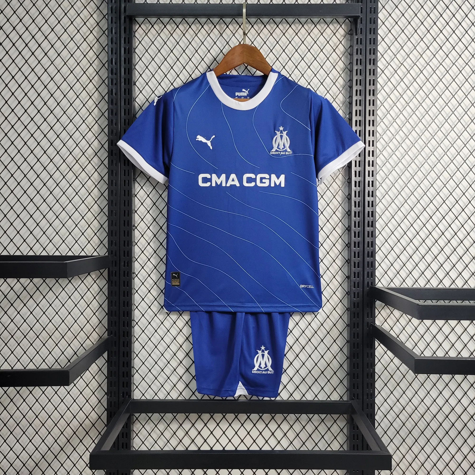 23-24 Marseille away kids size 16-28 11