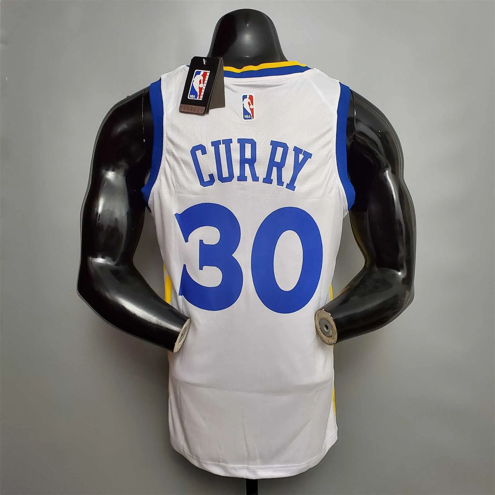 Curry #30 Golden State Warriors white 4