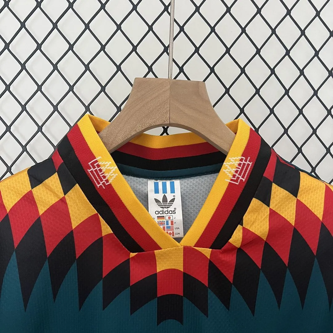 1994 Germany Away Retro Kids Kits Children Sets Football AAAAJerseys Yupoo 4