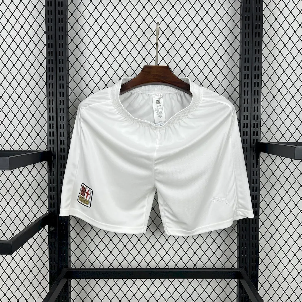 24-25 AC Milan 125th Anniversary Edition White Shorts Football Trousers Soccer AAAAJersey Yupoo 3