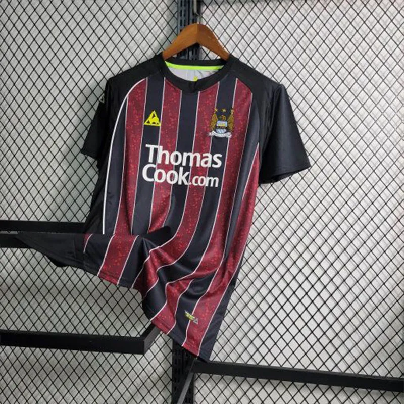 08-09 Retro Manchester City Away S-XXL Cheap Soccer Jerseys 4