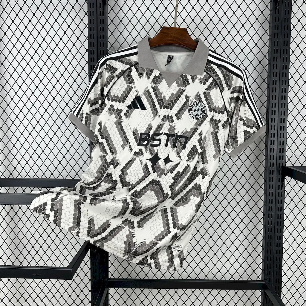 25-26 Bayern Munich x BSTN Lifestyle Special Edition Shirt Football Uniform AAAAJersey Supply Y 7