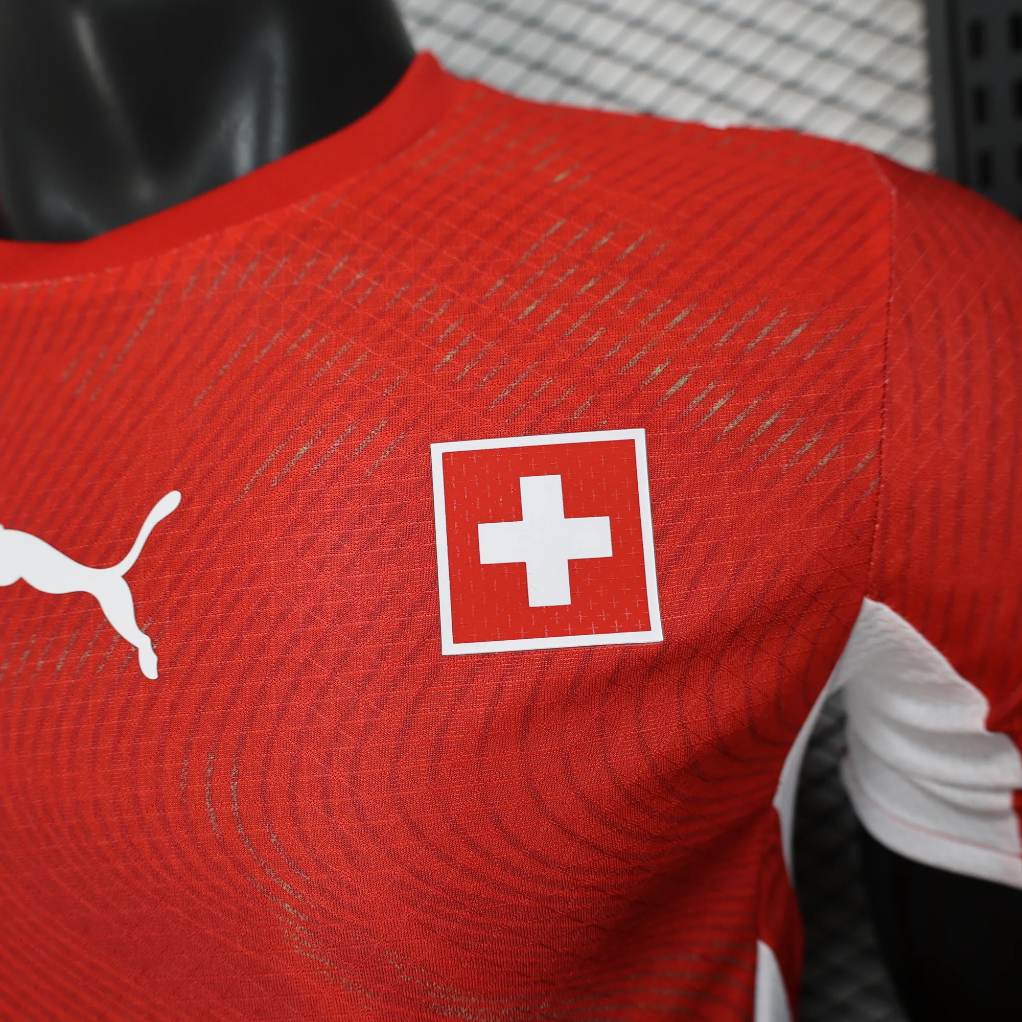 2026 World Cup Switzerland Home Kit Player Version Soccer T-Shirt AAAAJersey Supply Yupoo 3