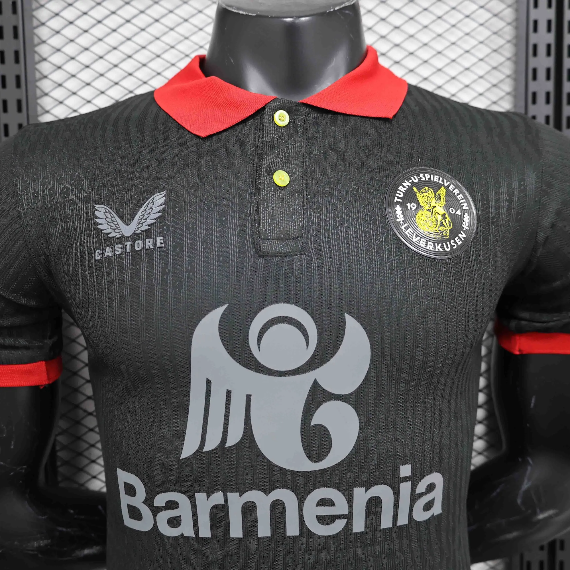 24-25 Bayer 04 Leverkusen 125th Anniversary Edition Player Version Shirt AAAAJersey Supplier Yu 2