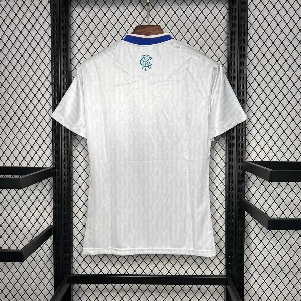 90-92 Rangers Away Retro Kit Vintage Shirt Sport AAAAJersey Yupoo 6
