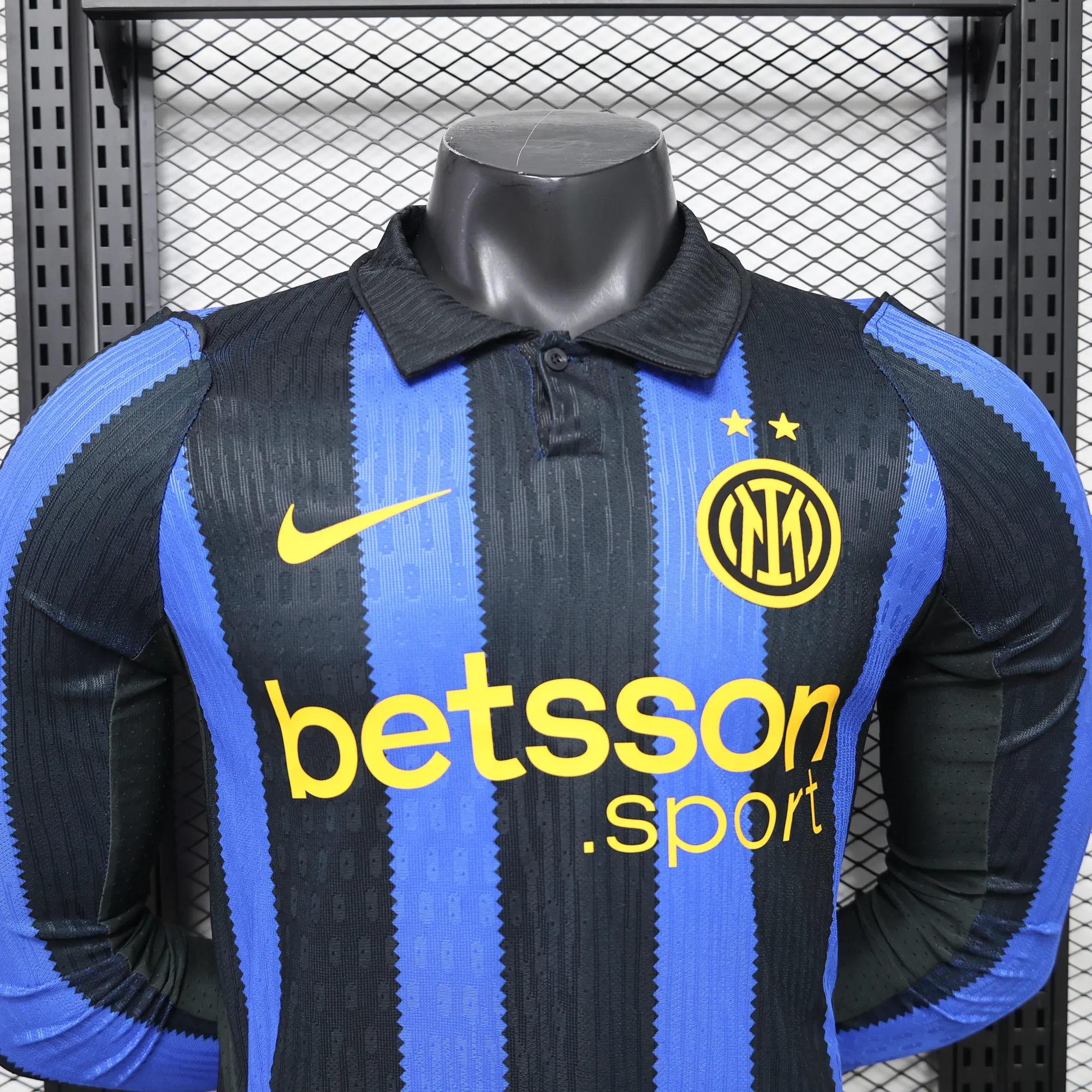26-27 Inter Milan Men's Home Football Player Version Long Sleeve Shirt AAAAJerseys Supply Yupoo 10 8